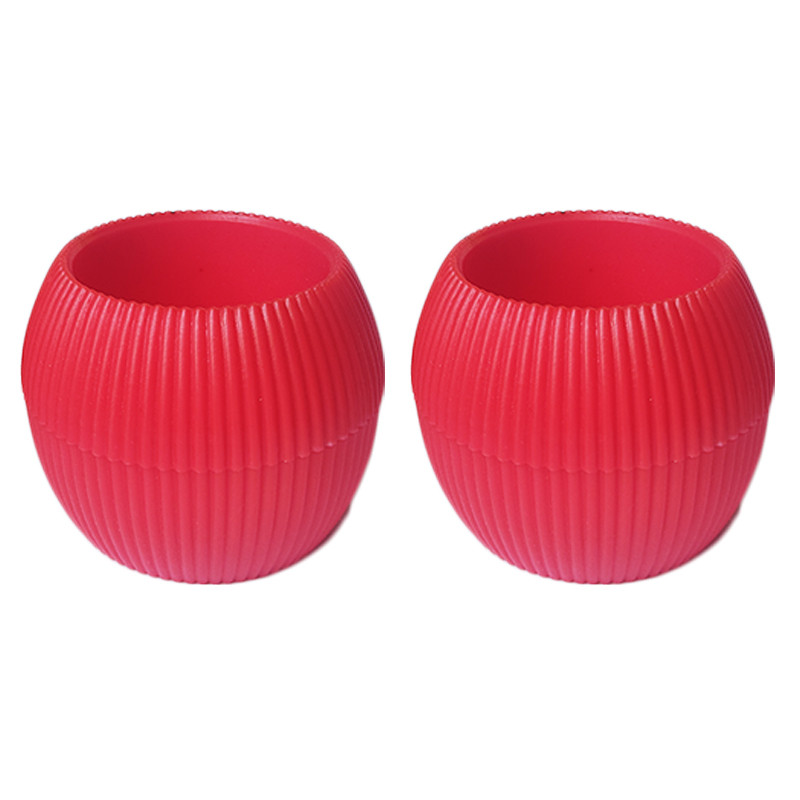 گلدان مدل شیاردار مجموعه دو عددی