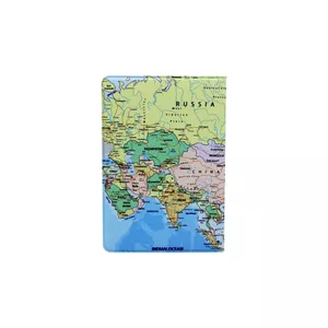 جلد پاسپورت مدل نقشه آسیا کد A501