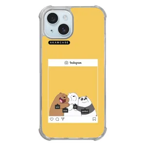 AKAM AMCWTA15-BARE BEAR5 Cover For Apple iPhone 15