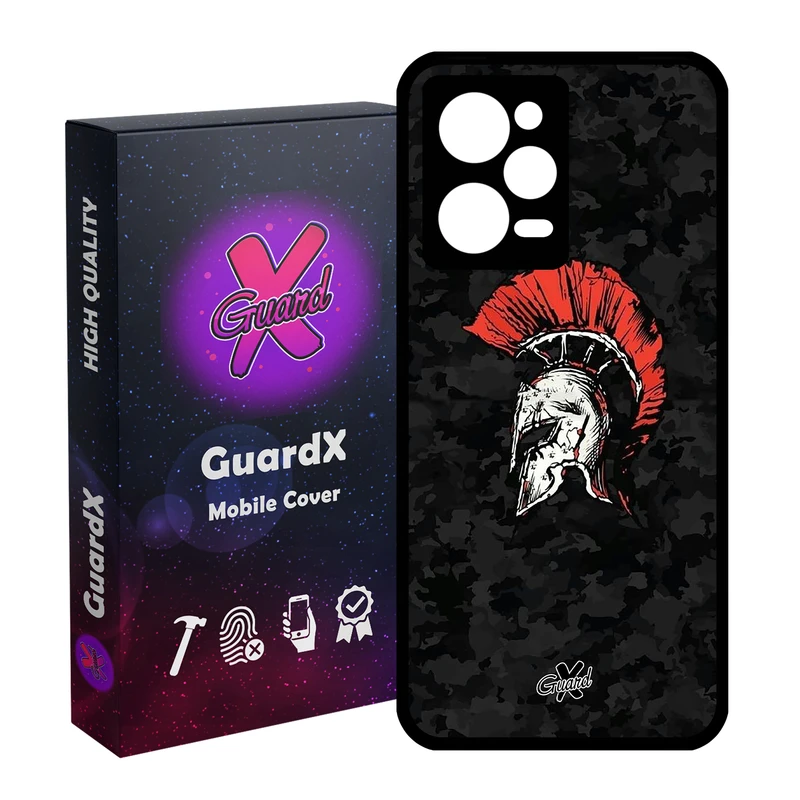 کاور گارد ایکس طرح Gladiator مدل Glass10079 مناسب برای گوشی موبایل شیائومی Redmi Note 12 Pro 5G/Poco X5 Pro 5G/Note 12 Pro Pro speed