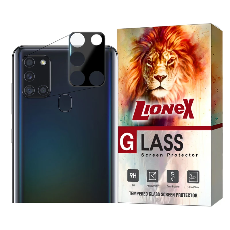 محافظ لنز دوربین  لایونکس مدل LENSFUL مناسب برای گوشی موبایل سامسونگ Galaxy A21s