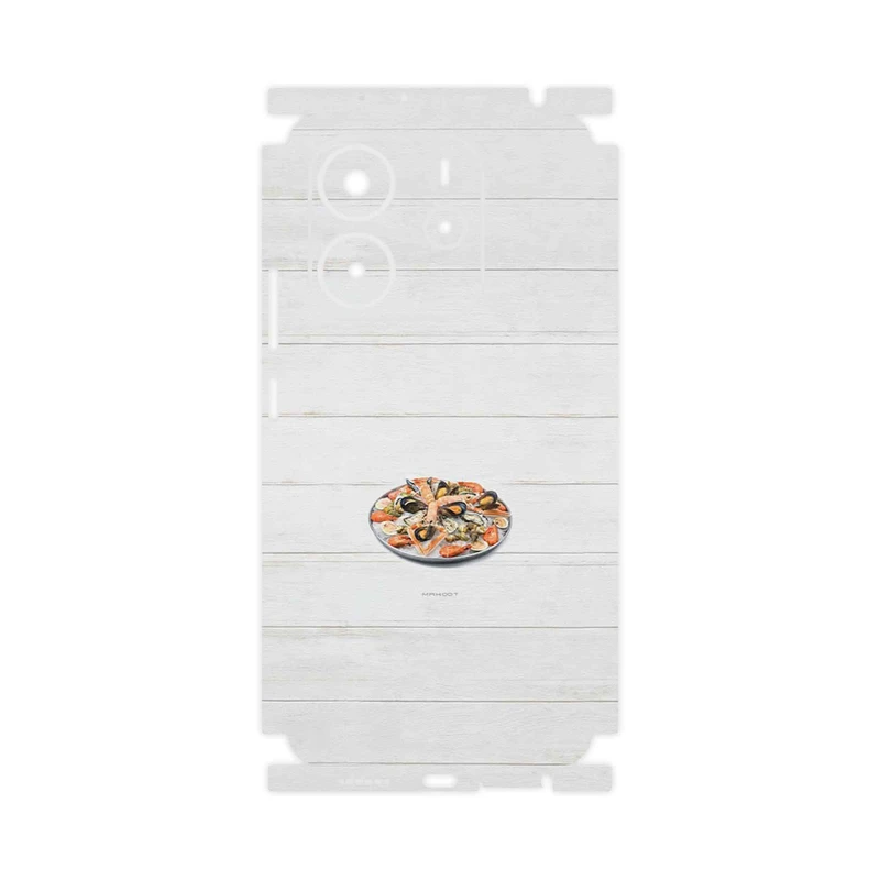 برچسب پوششی ماهوت مدل Seafood-FullSkin مناسب برای گوشی موبایل شیائومی Redmi Note 14 4G