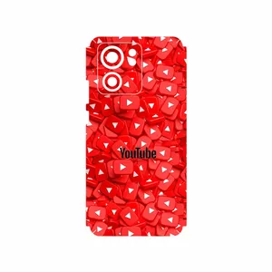 MAHOOT Youtube Cover Sticker for Motorola Edge 40