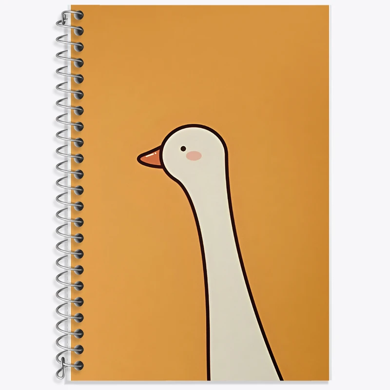 دفتر لغت 50 برگ خندالو طرح قاز بامزه کد N3783