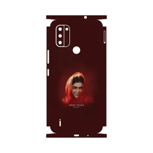 MAHOOT Portrait of an Indian Woman-FullSkin Cover Sticker for Nokia C31