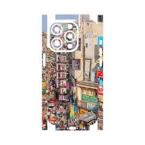 MAHOOT City of Delhi-FullSkin Cover Sticker for Apple iPhone 15 Pro