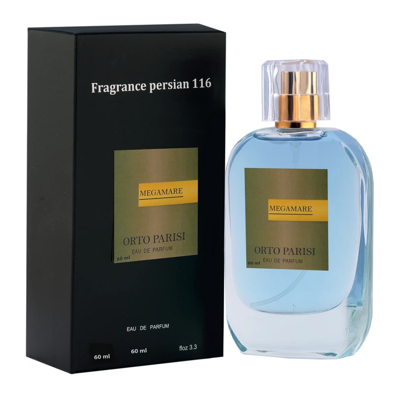 ادو پرفیوم مردانه فراگرنس پرشیا 116 مدل مگا ماره اورتو پاریسی  حجم 60 میلی لیتر