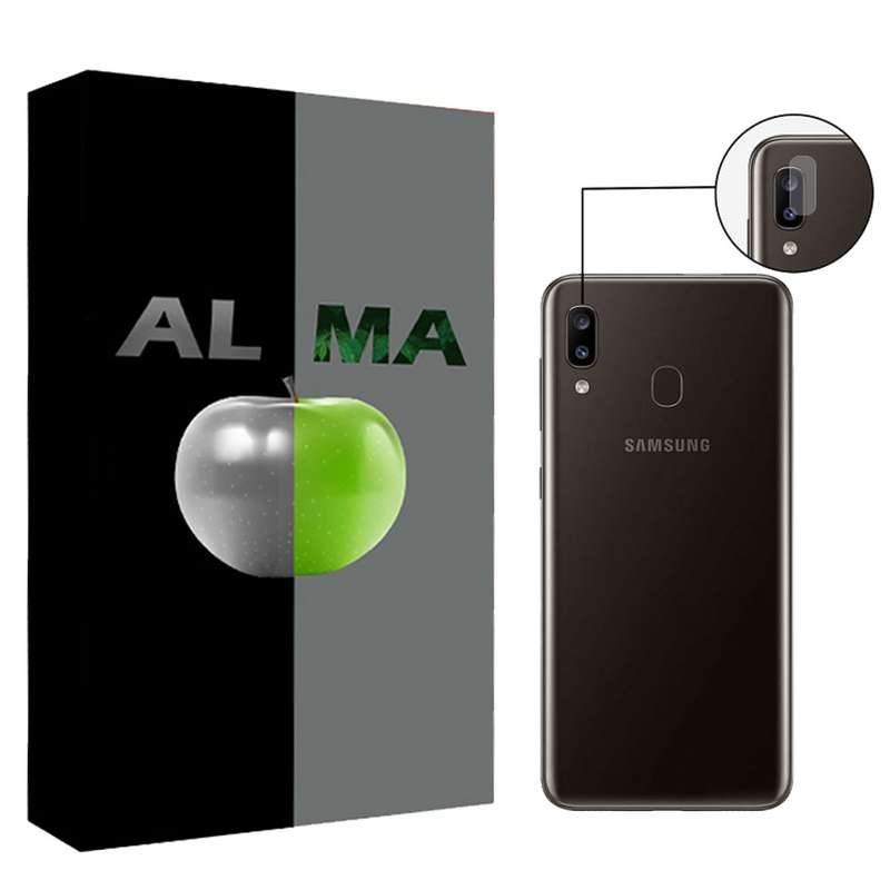 محافظ لنز دوربین آلما مدل LN-SD مناسب برای گوشی موبایل سامسونگ Galaxy A20 / A30