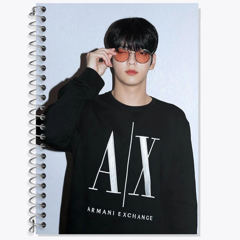 دفتر زبان 50 برگ خندالو مدل دو خط طرح سوبین گروه تی اکس تی TXT کد 20031