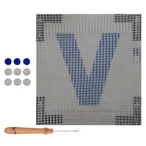 بسته فرشینه بافی مدل V-3005 مجموعه 11 عددی