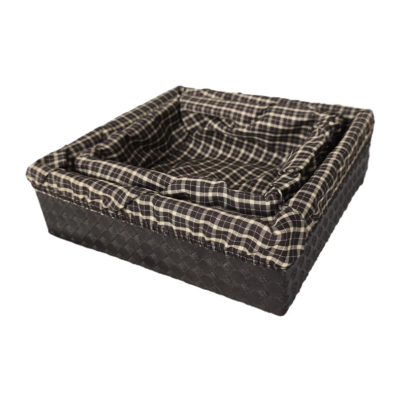 سبد نان و سبزی مدل چرمی کد PAP22 مجموعه 2 عددی 