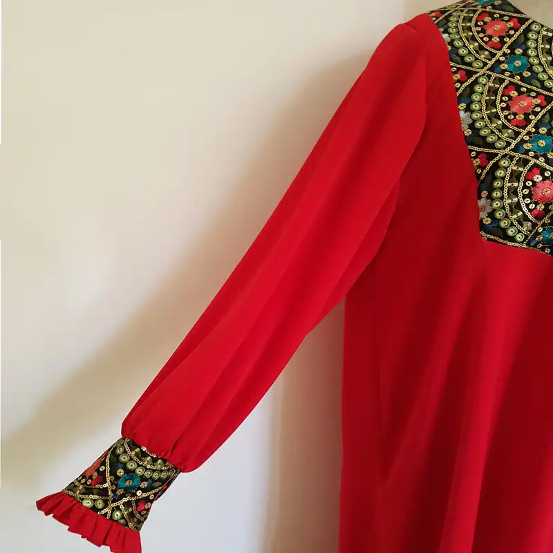 مانتو زنانه مدل عبایی کد MG261