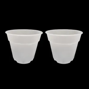گلدان مدل شفاف ارکیده MGH_10_S20 مجموعه 4 عددی
