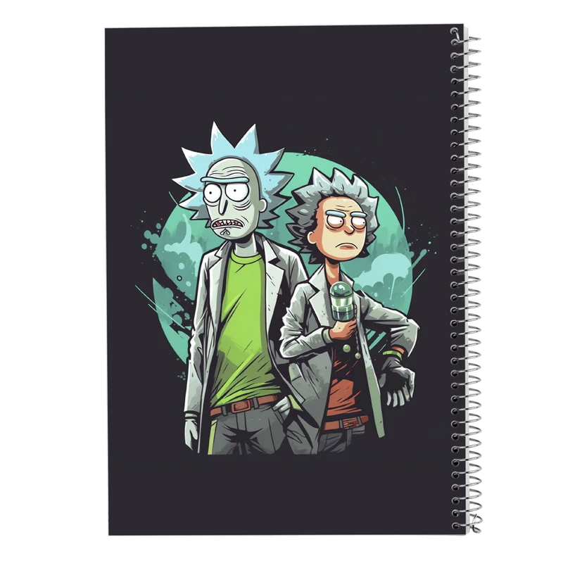 دفتر لیست خرید 50 برگ مدوپد مدل ریک اند مورتی rick&morty کد DF10892
