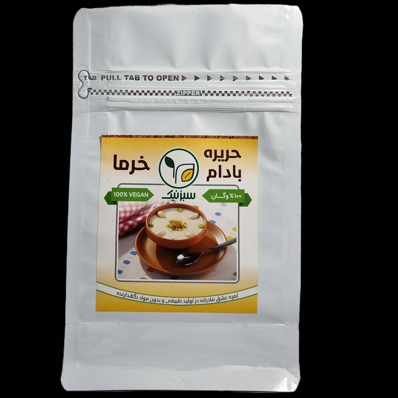 غذای کودک حریره بادام و خرما سبز نیک - 200 گرم