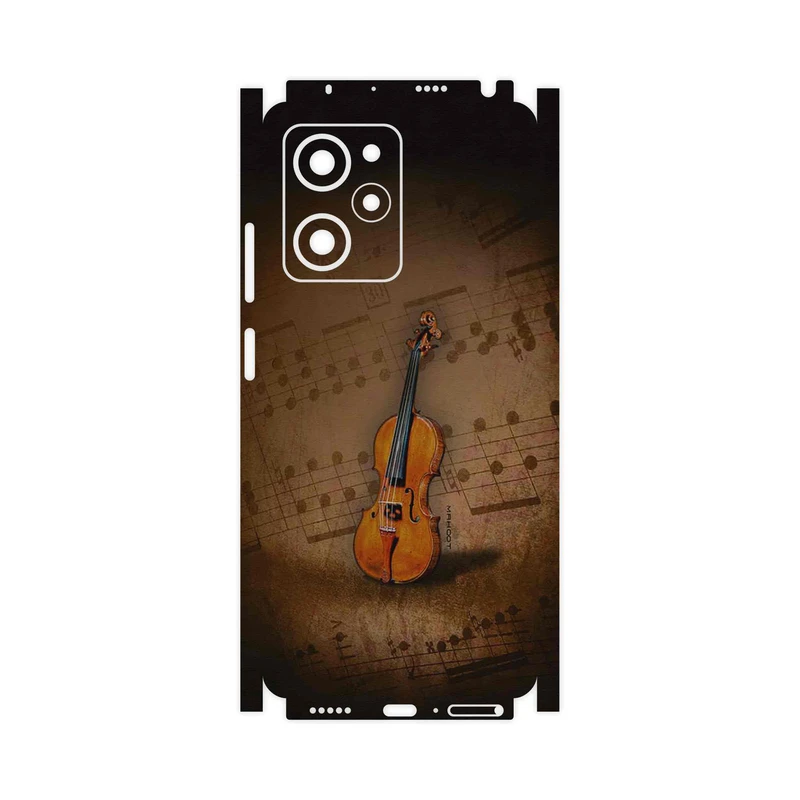 برچسب پوششی ماهوت مدل Violin_Instrument-FullSkin مناسب برای گوشی موبایل شیائومی Poco X5 Pro
