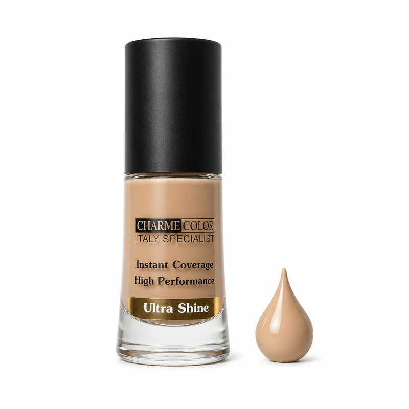 لاک مات ناخن چارم کالر مدل Ultra Shine شماره 122 رنگ کرم
