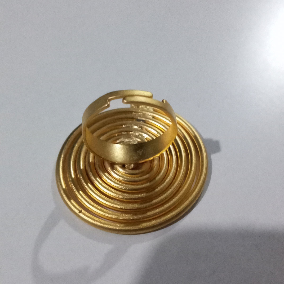 انگشتر زنانه مدل ESPIRAL کد GDEN-65