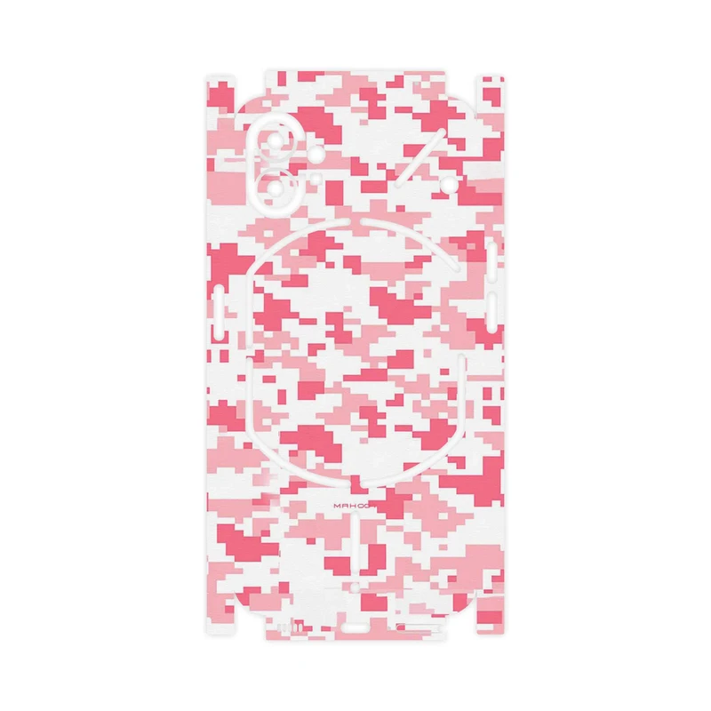 برچسب پوششی ماهوت مدل Army_Pink_Pixel-FullSkin مناسب برای گوشی موبایل ناتینگ Phone 1