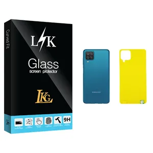 LKG LK Glass Back Protector For Samsung سامسونگ Galaxy A12