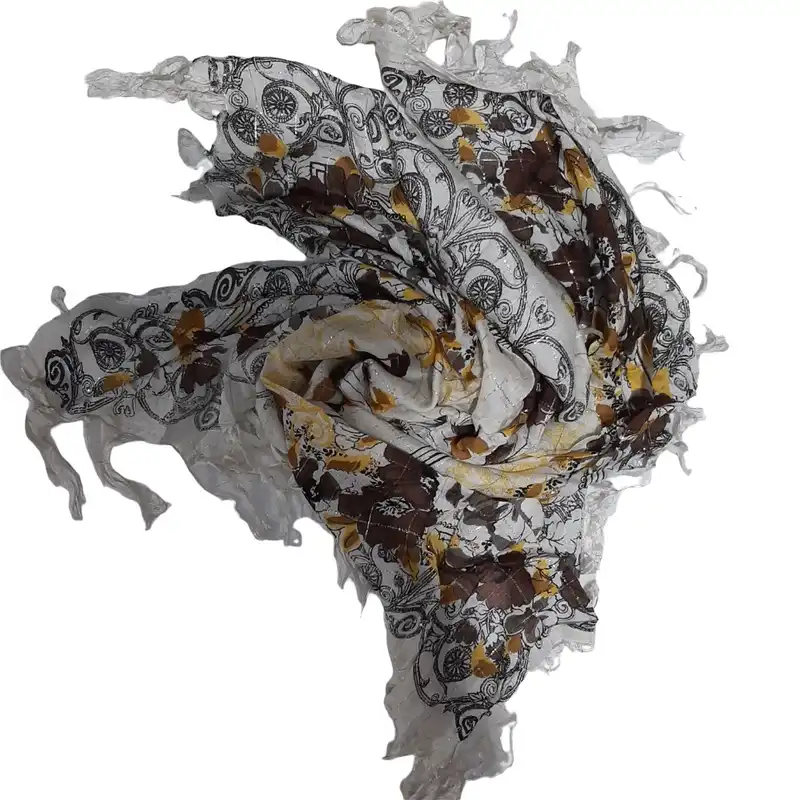 روسری دخترانه مدل گل کد 001