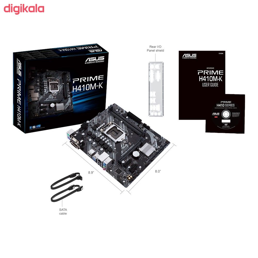 مادربرد ایسوس مدل PRIME H410M-K main 1 1