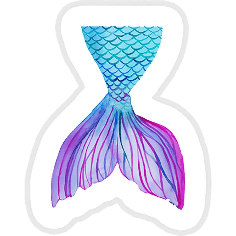 استیکر لپ تاپ طرح Mermaid Tail Sticker کد ST1216