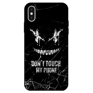 Megafone Dont touch my phone 1884 Cover For Apple Iphone X / XS