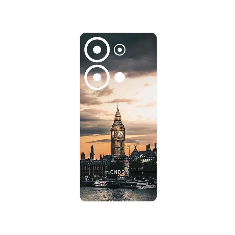 برچسب پوششی ماهوت مدل London_City مناسب برای گوشی موبایل شیائومی Poco M6 Pro 4G