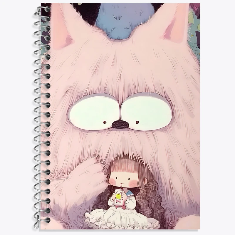 دفتر نت موسیقی 50 برگ خندالو طرح دخترانه کد N4068