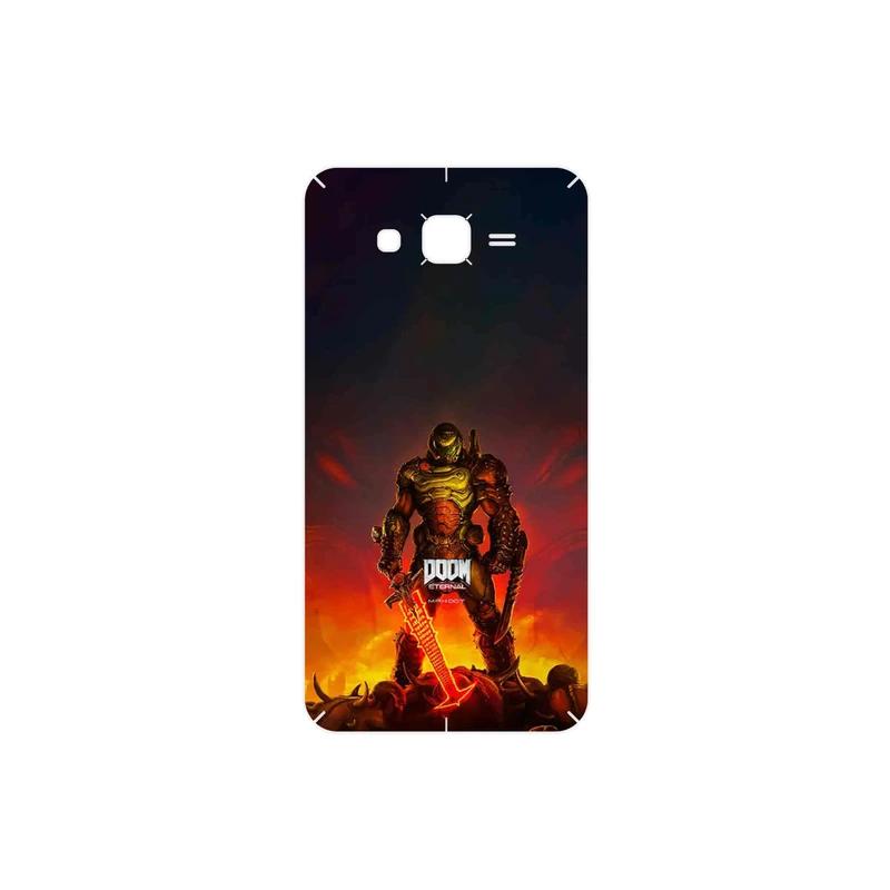 برچسب پوششی ماهوت مدل DOOM Game Series مناسب برای گوشی موبایل سامسونگ Galaxy J7 2015