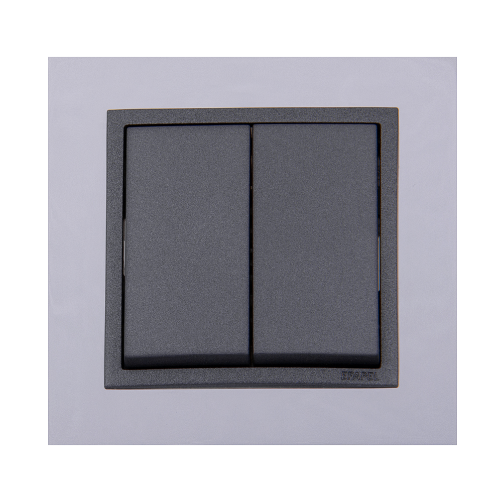 کلید دو پل ایفاپل مدل LOGUS90 METALLO کد 90910TRS/21061/90611