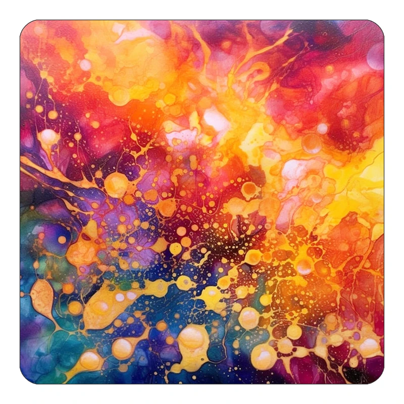 مگنت کاکتی طرح نقاشی رنگ روغن مدل mp71127