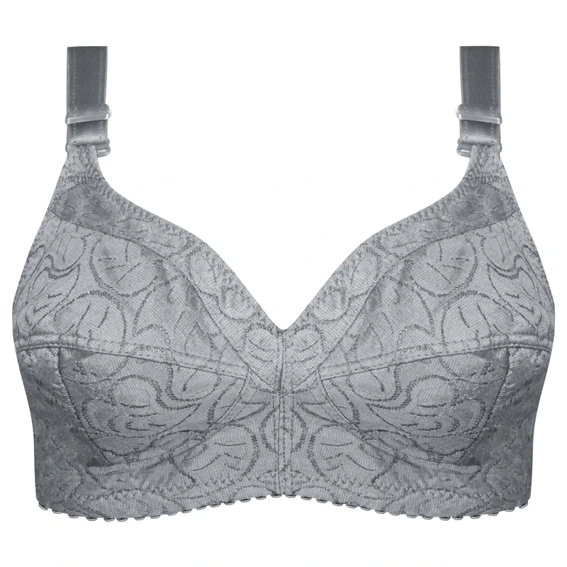 سوتین زنانه ماییلدا مدل بدون فنر کد 5053 رنگ طوسی