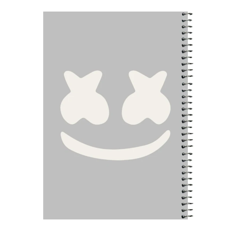 دفتر مشق 80 برگ اس جی مدل مارشمالو کد 1