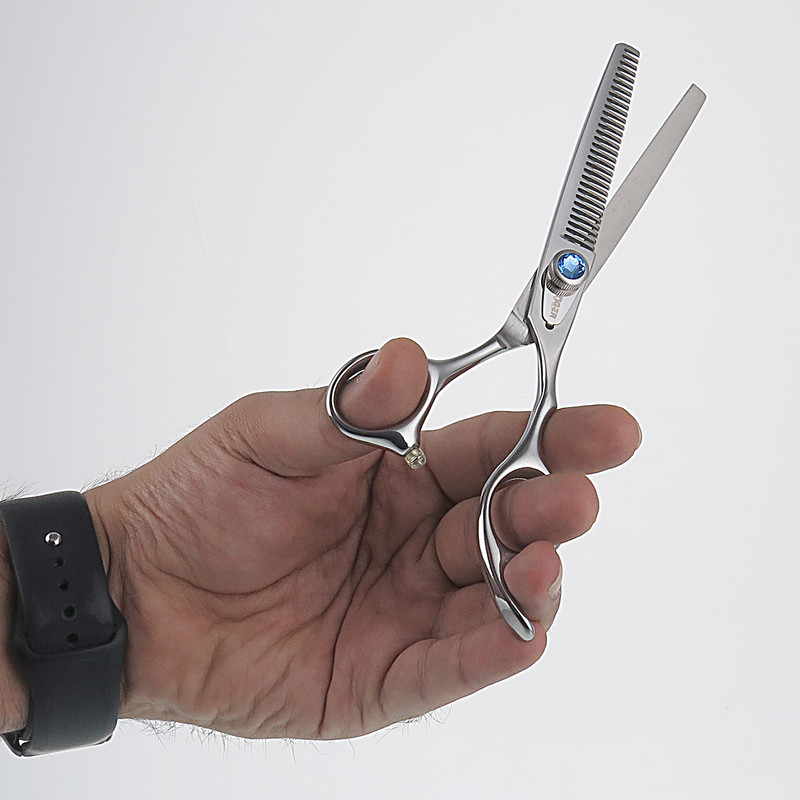 قیچی آرایشگری تایگر مدل Diamond بسته 2 عددی