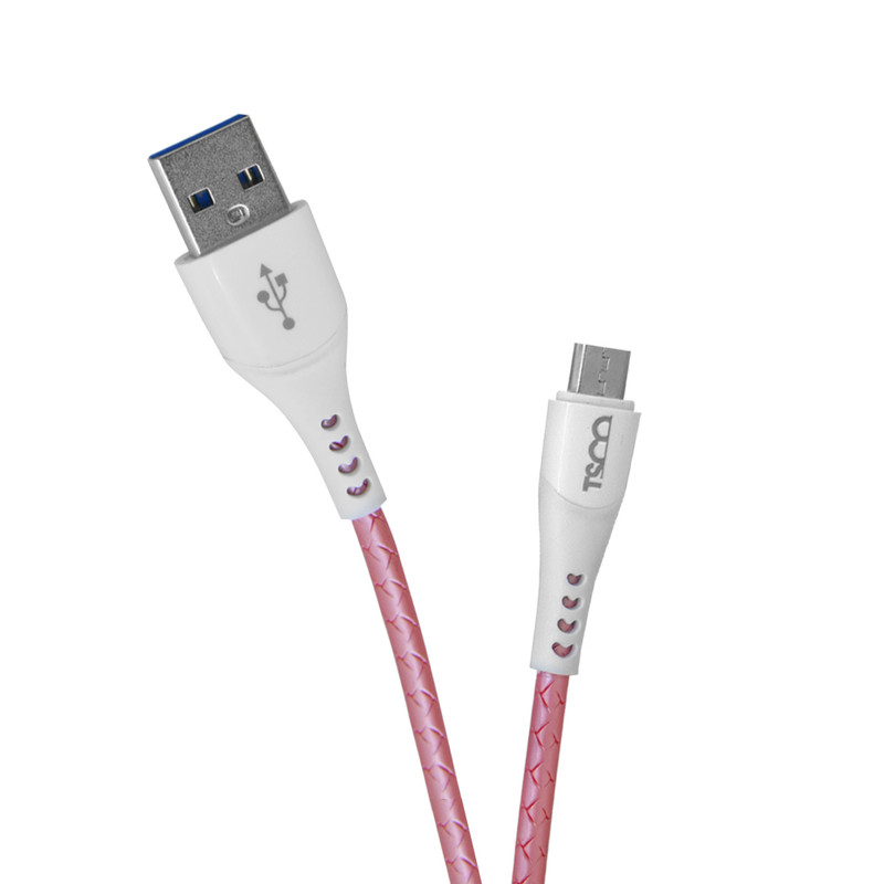 کابل تبدیل USB به microUSB  تسکو مدل TCA 461 طول 1 متر