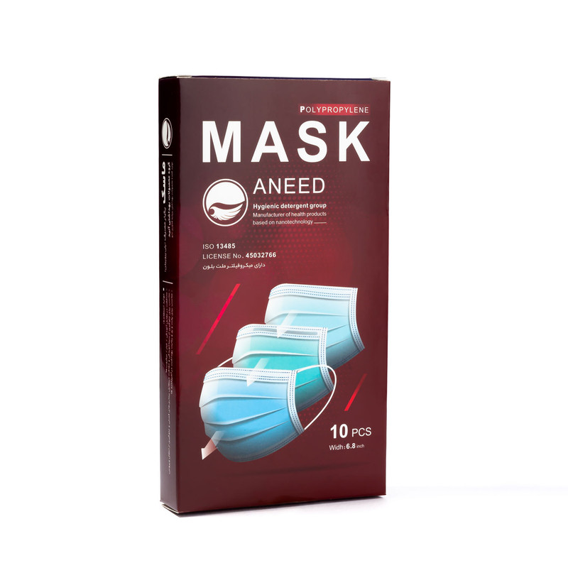 ماسک تنفسی آنید مدل Pinkface بسته 10 عددی