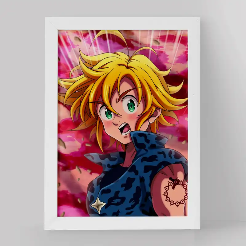 تابلو خندالو مدل ملیوداس انیمه هفت گناه کبیره کد 17529