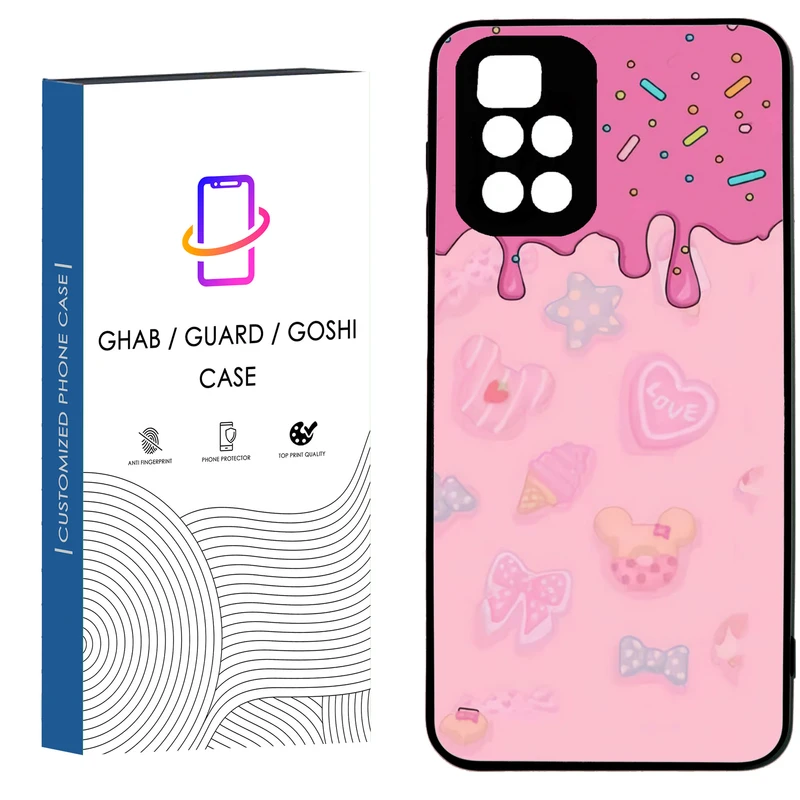 کاور قاب گارد گوشی طرح دخترانه کد 55  - TPU مناسب برای گوشی موبایل شیائومی Redmi Redmi 10 4G