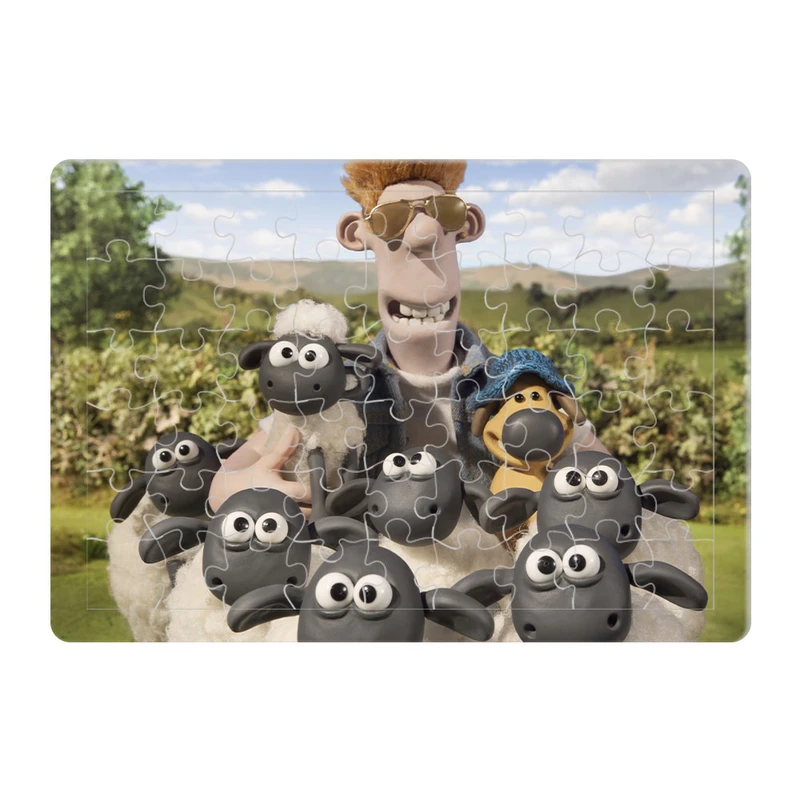 پازل 54 تکه هومرو مدل PL371 طرح انیمیشن بره ناقلا