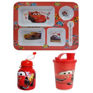 نقد و بررسی ست 3 تکه ظرف غذا کودک طرح مک کویین کد paw222 توسط خریداران