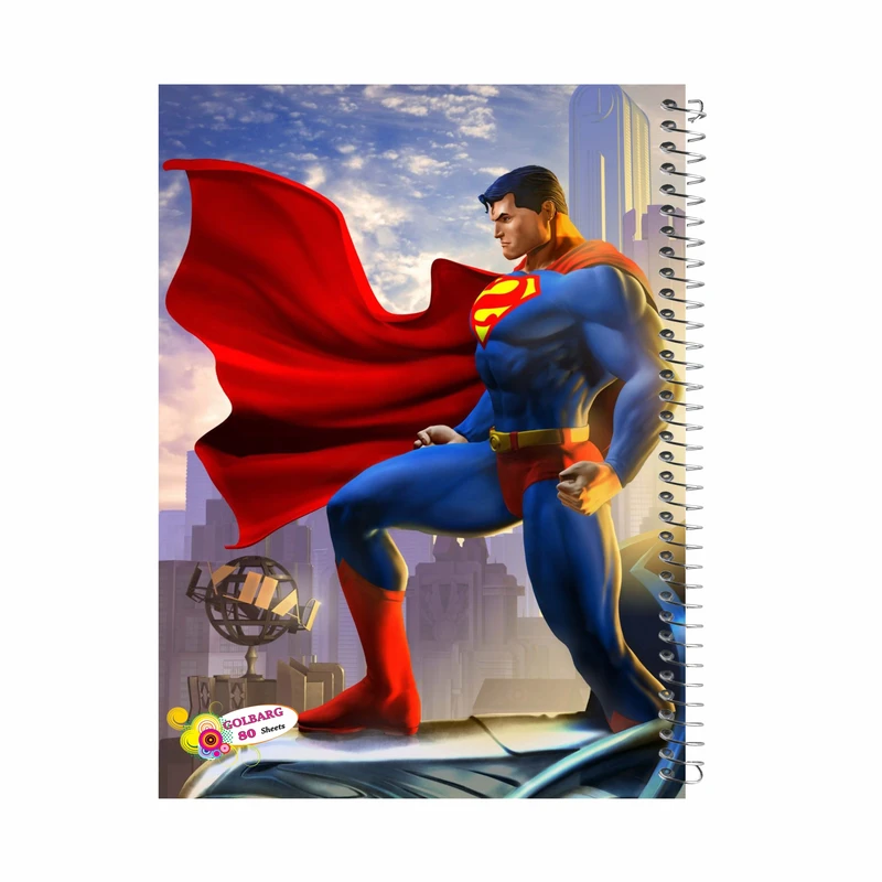 دفتر مشق 80 برگ گلبرگ طرح بتمن کد 80979