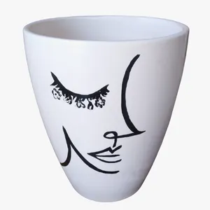 گلدان سرامیکی مدل گلچهره کد 32456