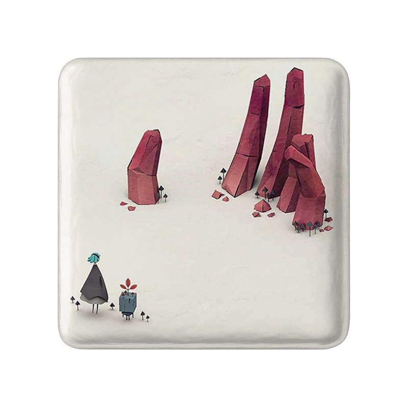 پیکسل خندالو طرح بازی گریس (Gris) مدل مربعی کد 35551