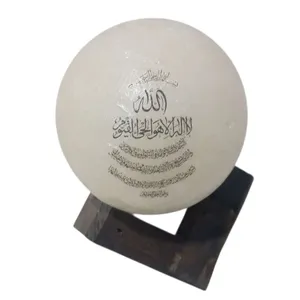 سنگ‌نمک دکوری مدل گوی و پایه کد A1