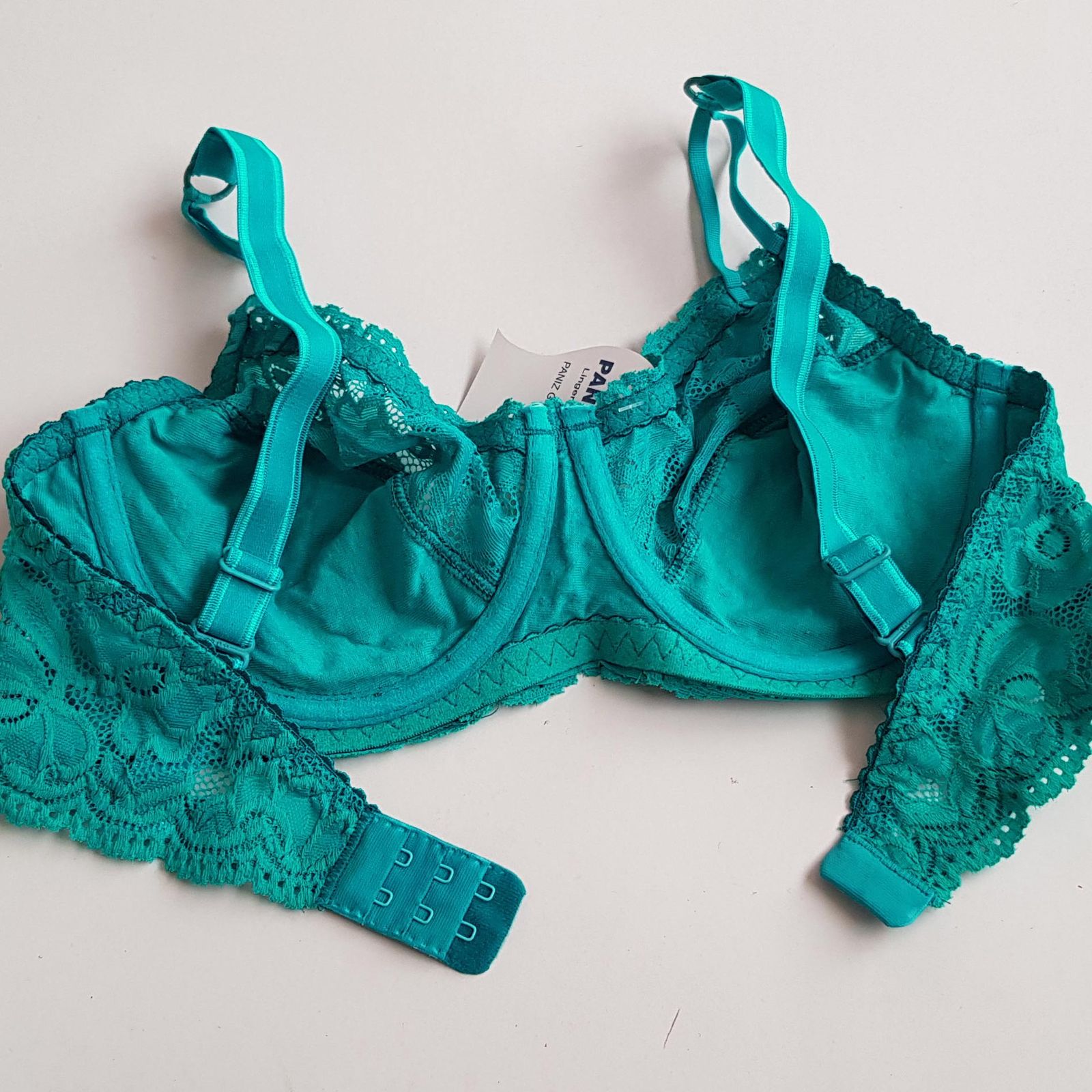 سوتین زنانه پانیذ مدل فنردار گیپوری کد 66367-new -  - 5