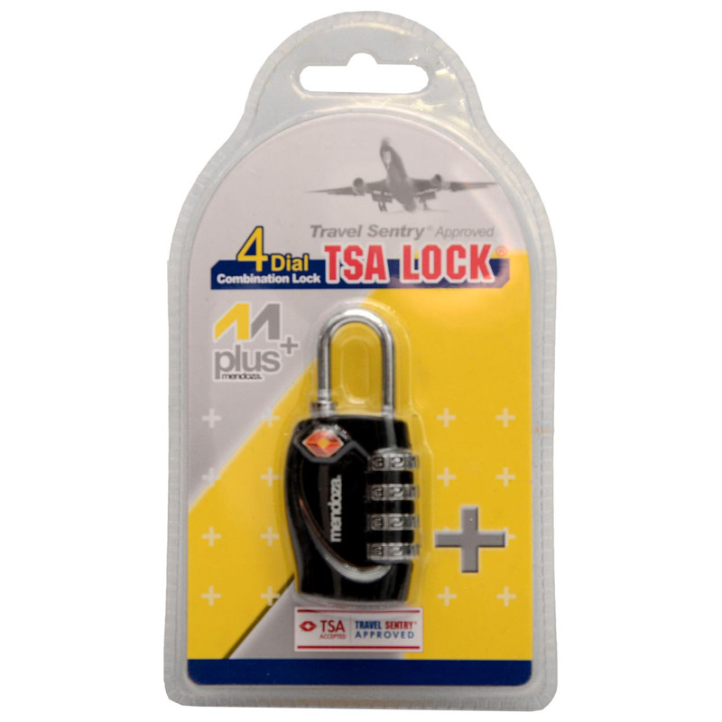 قفل چمدان و کوله پشتی مندوزا مدل TSA DTT