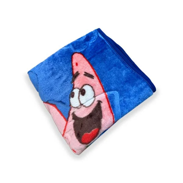 پتو لاله مهرگان مدل باب اسفنجی و پاتریک سایز 150*110 سانتی متر