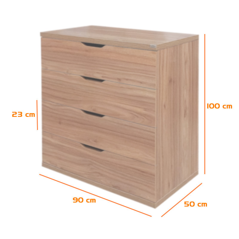 دراور هیراد مدل D124-MDF
